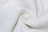 Hand Block Print Off White Linen SMOOTH LINEN