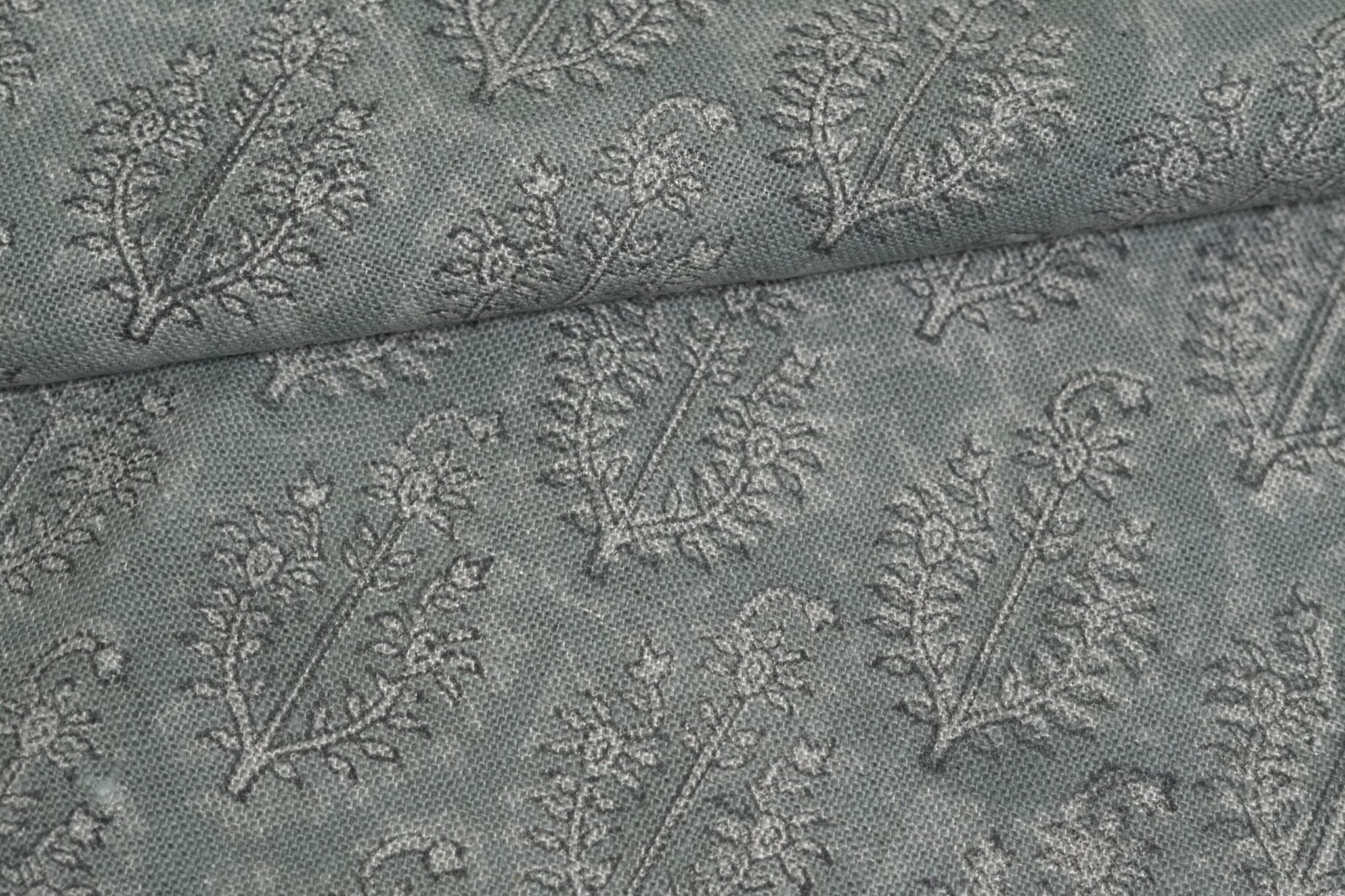 Block Print Linen Fabric, Neel Gagan  Block Print Fabric, Handloom Linen Fabric  Indian Linen & Cotton Fabrics With Hand Block  Fabritua