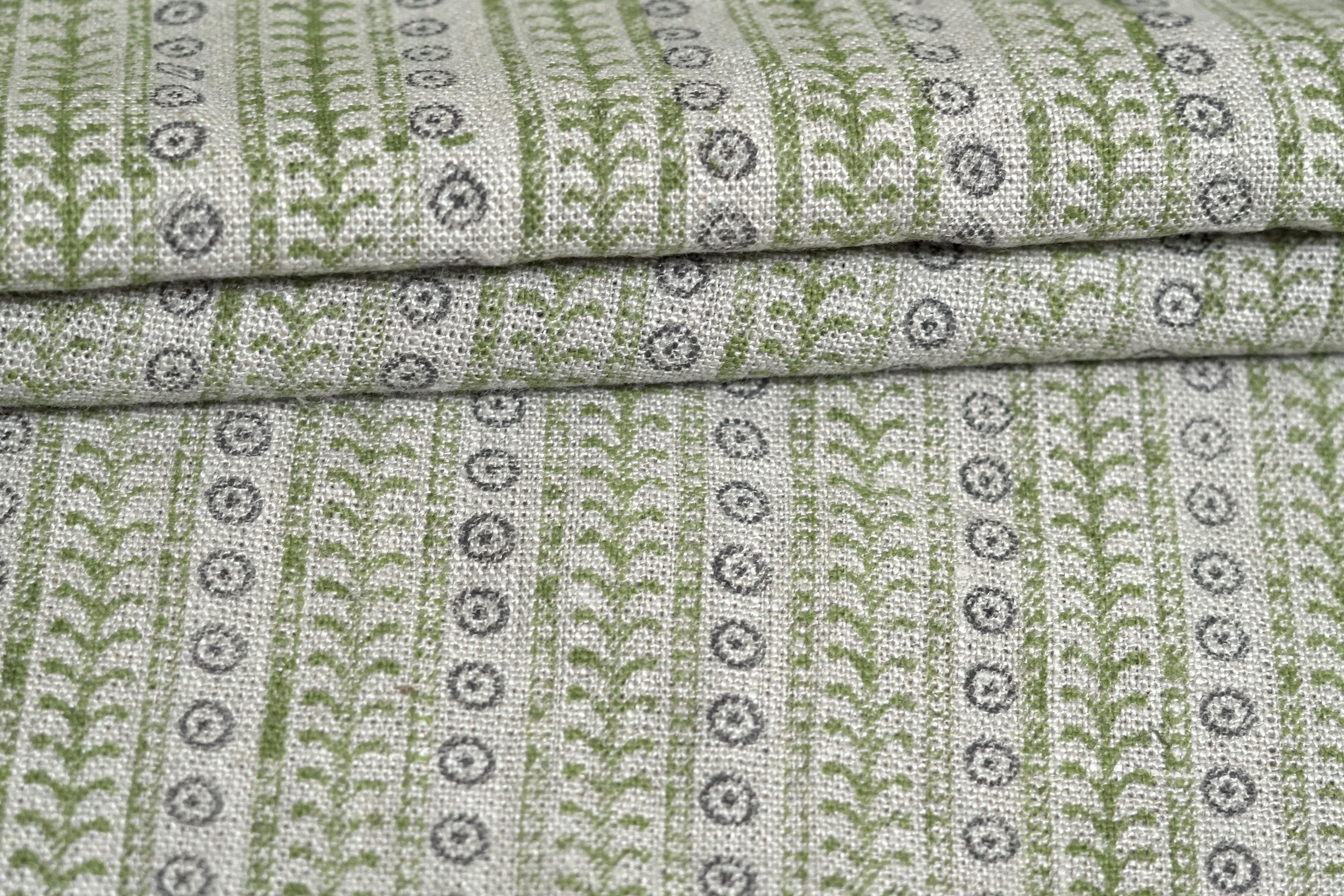 Godhulibela  Natural Linen Fabric, Handloom, Heavy Weight Linen, Pure Linen Upholstery Fabric,