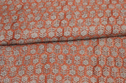 Block Print Linen Fabric, Tulsi Butti  Linen Running Fabrichandloom Heavy Fabric  Indian Block Printed Fabric  Hand Block Pillow Case  Hand Block Upholstery