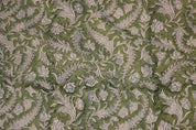 Black Forest Thick Linen Fabric Block Print Fabric In Summers  Best For Upholstery, Cushion Cover, Sofa/Chair Cover, And Other Crafts