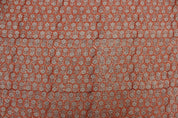 Block Print Linen Fabric, Tulsi Butti  Linen Running Fabrichandloom Heavy Fabric  Indian Block Printed Fabric  Hand Block Pillow Case  Hand Block Upholstery