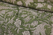 Black Forest Thick Linen Fabric Block Print Fabric In Summers  Best For Upholstery, Cushion Cover, Sofa/Chair Cover, And Other Crafts