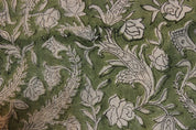 Black Forest Thick Linen Fabric Block Print Fabric In Summers  Best For Upholstery, Cushion Cover, Sofa/Chair Cover, And Other Crafts