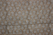 Block Print Linen Fabric, Tulsi Buti  Thick Linen India Block Print Fabric  Home Upholstery, Cushion Cover, Pillow Case  Organic, Natural, Handmade & Sustainable