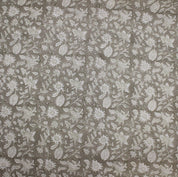 Block Print Linen Fabric, Manikarnika   Thick Handloom Linen, New Popular Indian Block Print For Pillow Cases, Curtain, Upholstery And Interior Decors