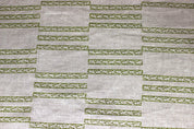 Block Print Linen Fabric, Ramsetu  Block Print Indian Handblocked Fabric,Hand Printed Fabric By The Yard,Best For Heavy Blockprint Pillows & Home Decors Upholstery