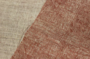 Block Print Linen Fabric, Lava Mountain By Fabritual  Authentic Indian Block Prints, Heavy Flax Fabric, Blockprint Pillow Cover Making Fabric, Linen Upholstery