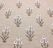 Amitabh  Block Print Thick Linen Fabric  Printed Linen Fabric By The Yard  Best For Upholstery, Cushion Cover, Sofa/Chair Cover