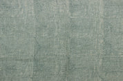 Block Print Linen Fabric, Ocean Waves By Fabritual  Thick Linen Fabric With Block Print Solid Fabrics, Yard By Yard Fabric, Plain Natural Color Wood Blocked Fabric