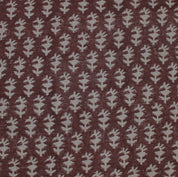 Block Print Linen Fabric, Panghat  Heavy Linen Indian Blocked Printed Fabric  Interior Upholstery, Cushion Cover, Pillow Cases  Thick, Natural & Sustainable