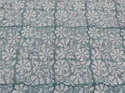 Block Print Linen Fabric, Rudraksha Thick Handloom Linen, Most Popular Indian Block Print For Pillow Cases, Upholstery And Home Decor