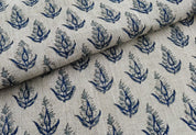 Kanak Buti  Best Fabric For Cushion Cover Heavy Weight Linen Natural Linen By The Yard  Home Decor Fabric  Hand Block Print Fabric