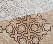 Block Print Linen Fabric, Xoxo Brown Block Print Fabric, Hand Blocked Upholstery Fabric, Linen Print Fabric Pillow Covers, Indian Handloom Linen Fabric