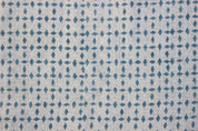 Doozy  Block Print Fabric, Geometric Pillow Cover Making Fabric, Linen Hand Blocked, Home Decor, Floral Print