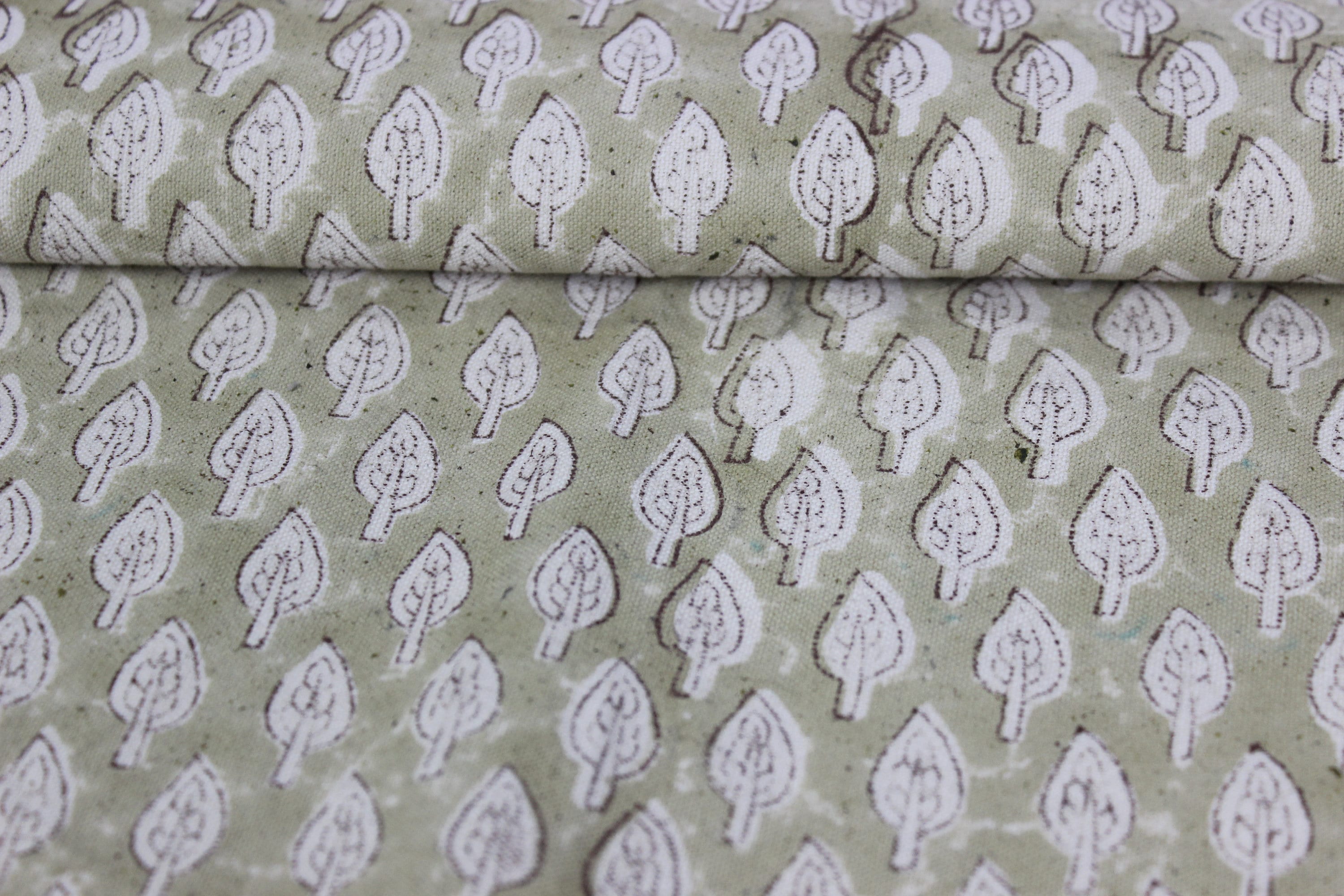 Block Print Linen Fabric, Khushbu Block Print Beige Fabric, Floral Linen Fabric, Block Printed Textiles, Floral Linen Upholstery Cloth, Cushion Pillow Covers