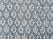 Block Print Linen Fabric, Neel Gagan  Indian Block Prints, Linen Textiles With Hand Block Printing Art, Pillow Cover Fabrics By The Yard,Block Printed Upholstery