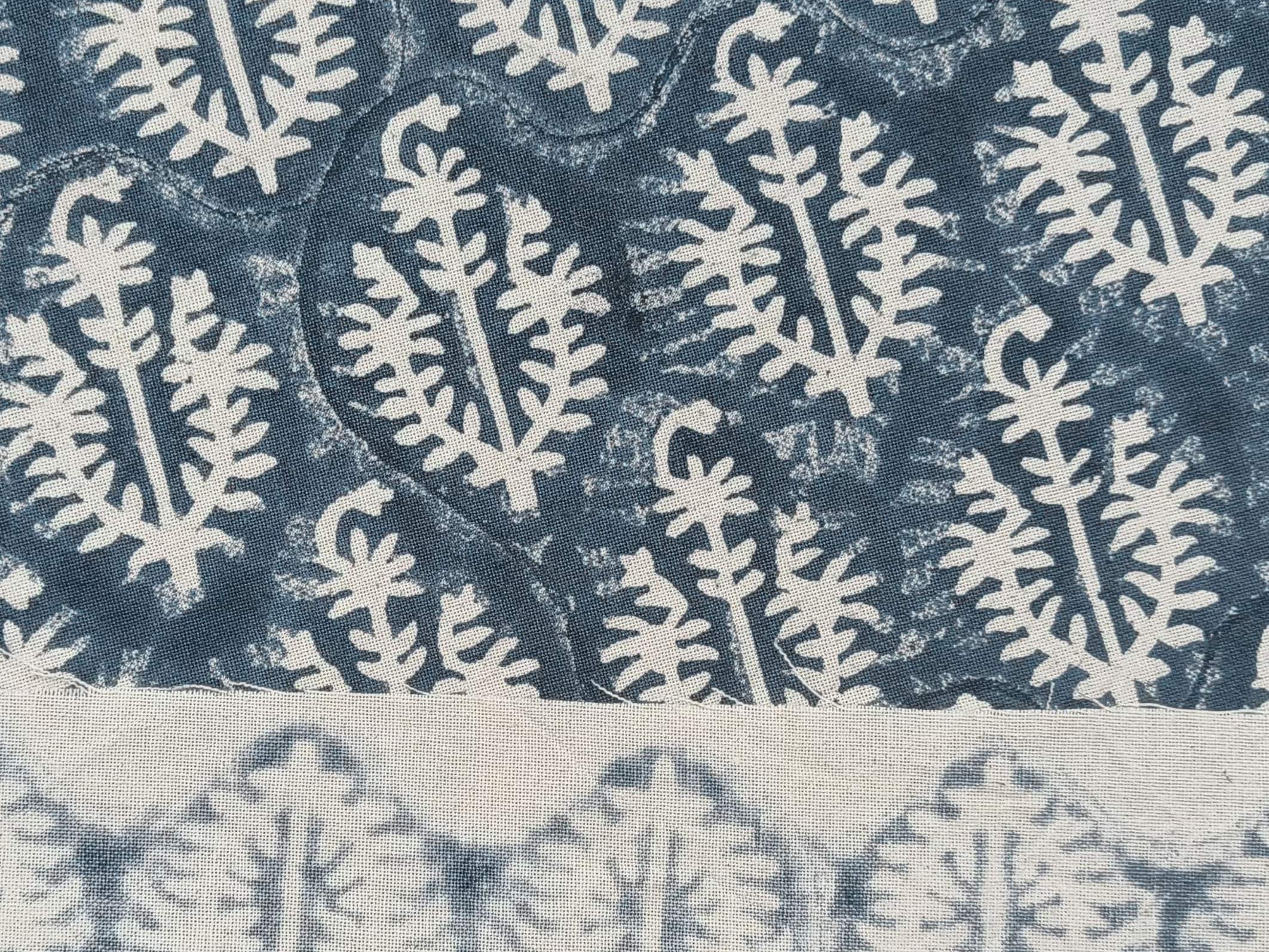 Block Print Linen Fabric, Neel Gagan  Hand Block Print Fabric  By The Yard  Floral Pattern Art  Home Decor Fabric  Linen Upholstery  Cushion Cover Fabric.