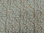 Linen Fabric, Nidhi Van, Block Print, Fabric By Yard, Indian Handloom Fabric, Home Décor