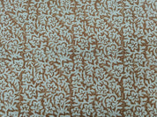 Linen Fabric, Nidhi Van, Block Print, Fabric By Yard, Indian Handloom Fabric, Home Décor