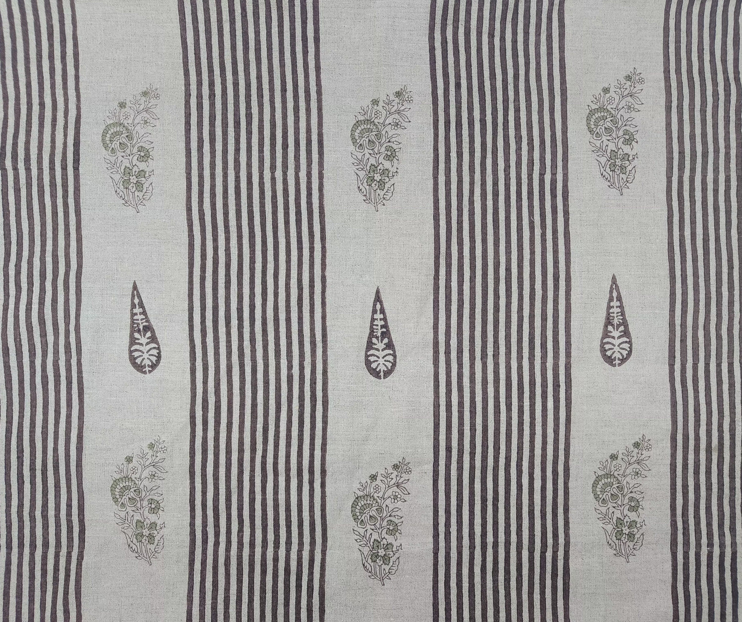 Block Print Linen Fabric, Urban Flag  Merlot Wine Color Dual Pattern Block Print Linen Fabric, Latest Pattern For Stylish Cushion And Pillow, Lining Pattern Fabric