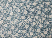 Linen Fabric, Rameshwaram, Block Print, Fabric By Yard, Indian Handloom Fabric, Home Décor