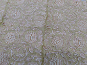 6 Kamal Unique Block Print Patterned Linen Flax Fabric  Decorative Fabric By The Yard  Pillow Cases & Cushion Cover