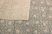 8 Kamal  Linen Fabric, Block Print Linen Fabric, Floral Linen Fabric  Upholstery Fabric, Block Print Curtains, Cover Linen  Fabritual