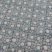 8 Kamal   Indian Handmade Art  Floral Block Print  Thick Cotton Hand Block Print  Pillowcase Fabric, Upholstery & Curtains
