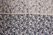 Pure Linen 58" wide, floral fabric, for home décor, Indian fabric, printed fabric, Sewing Fabric, hand stamped - Firoza