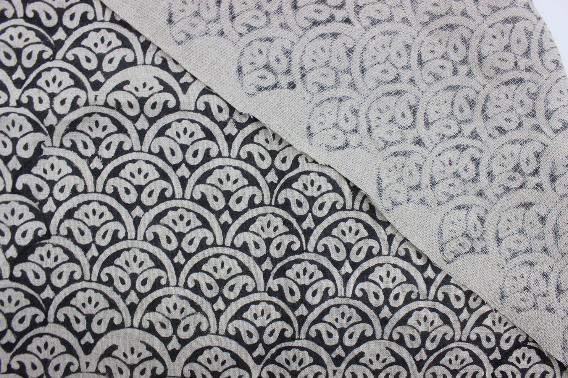Shatru, Hand Block Print, printed curtains, Hand Made Print, Sofa Cushion Fabric, Indian Fabric, luxury fabric Linen