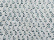 Block print linen fabric, handblock print, for home decor, modern fabric, fabric by the yard, curtain yardage - Patjhad
