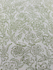 fabric by the yard, Pure linen Fabric, curtain yardage, Indian fabric, linen textile, printed curtains - Jarul