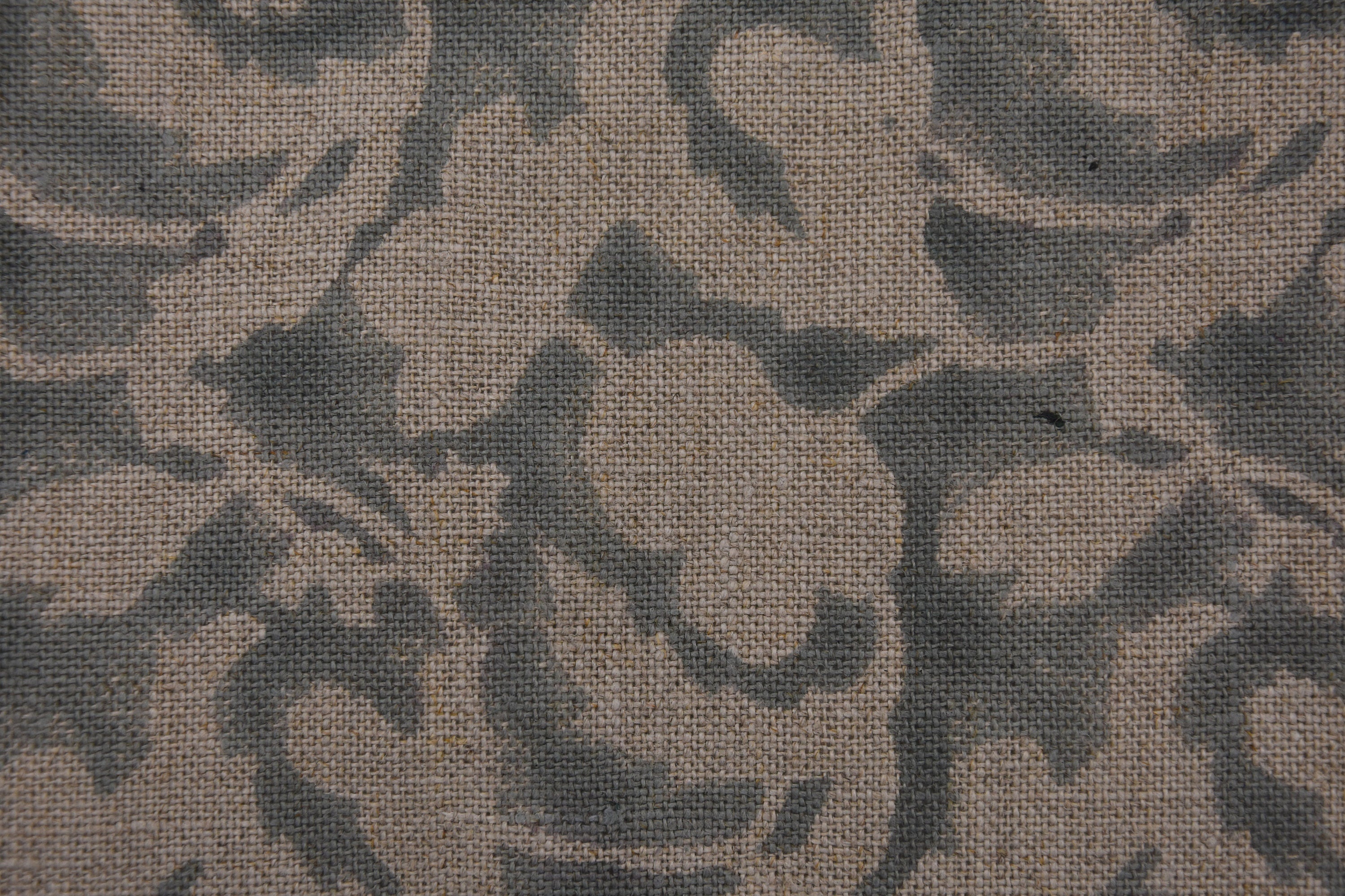 Thick Linen 58" Wide, hand block print, indian fabric, Linen Napkins, pillow cover, upholstery, boho fabric - Sulit Hex