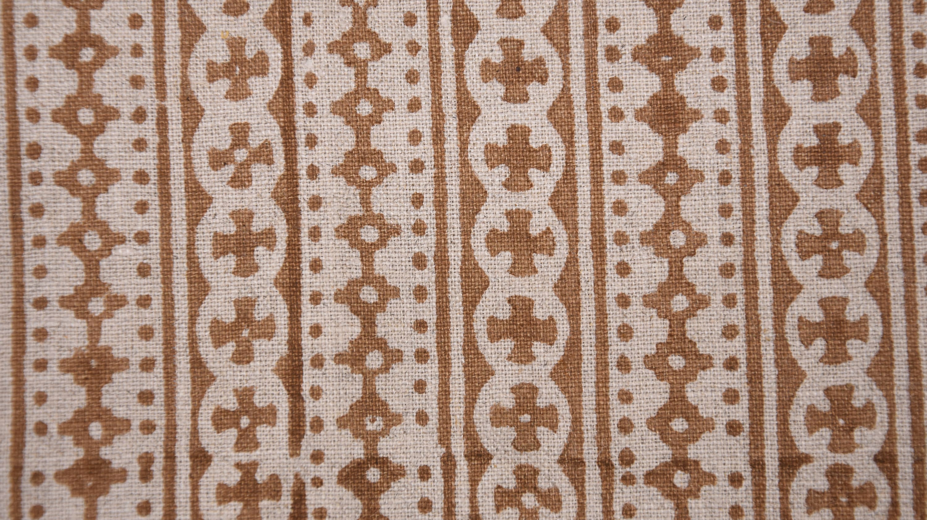 Block print fabric, Modern fabric, Indian Fabric, printed fabric, hand stamped, luxury fabric, Linen by yard - Doji