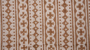 Block print fabric, Modern fabric, Indian Fabric, printed fabric, hand stamped, luxury fabric, Linen by yard - Doji