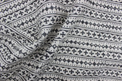 Hand Block Print, Pure Linen, Indian Fabric, Sofa Cushion Fabric, home décor, traditional fabric, Linen fabric - DOJI