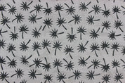Pure Linen Fabric, Hand Block Print, Modern fabric, hand stamped, Organic Linen, Indian Fabric, home Decor -Coconut black