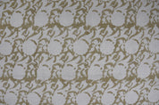 Pure Linen 58" Wide, block print fabric, upholstery, Modern fabric, Linen by yard, Home decor Handloom Linen - Zircon