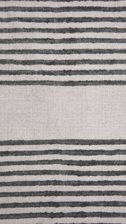 Pure Linen 58"Wide, block print fabric, upholstery, Modern fabric, Handloom Linen by yard, farmhouse pillow covers- Ziba