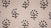 Block Print Pure Linen 58" Wide handloom, Indian Upholstery Fabric, pillow cover, Curtain Linen By The Yard - Shivri
