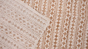 Block print fabric, Modern fabric, Indian Fabric, printed fabric, hand stamped, luxury fabric, Linen by yard - Doji