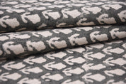 Pure Linen 58" Wide Hand Block Print, Indian Fabric, floral fabric, Linen by yard, upholstery, Pillow Covers - Kritagya