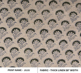 JUJU FLOWER Hand Block Print
