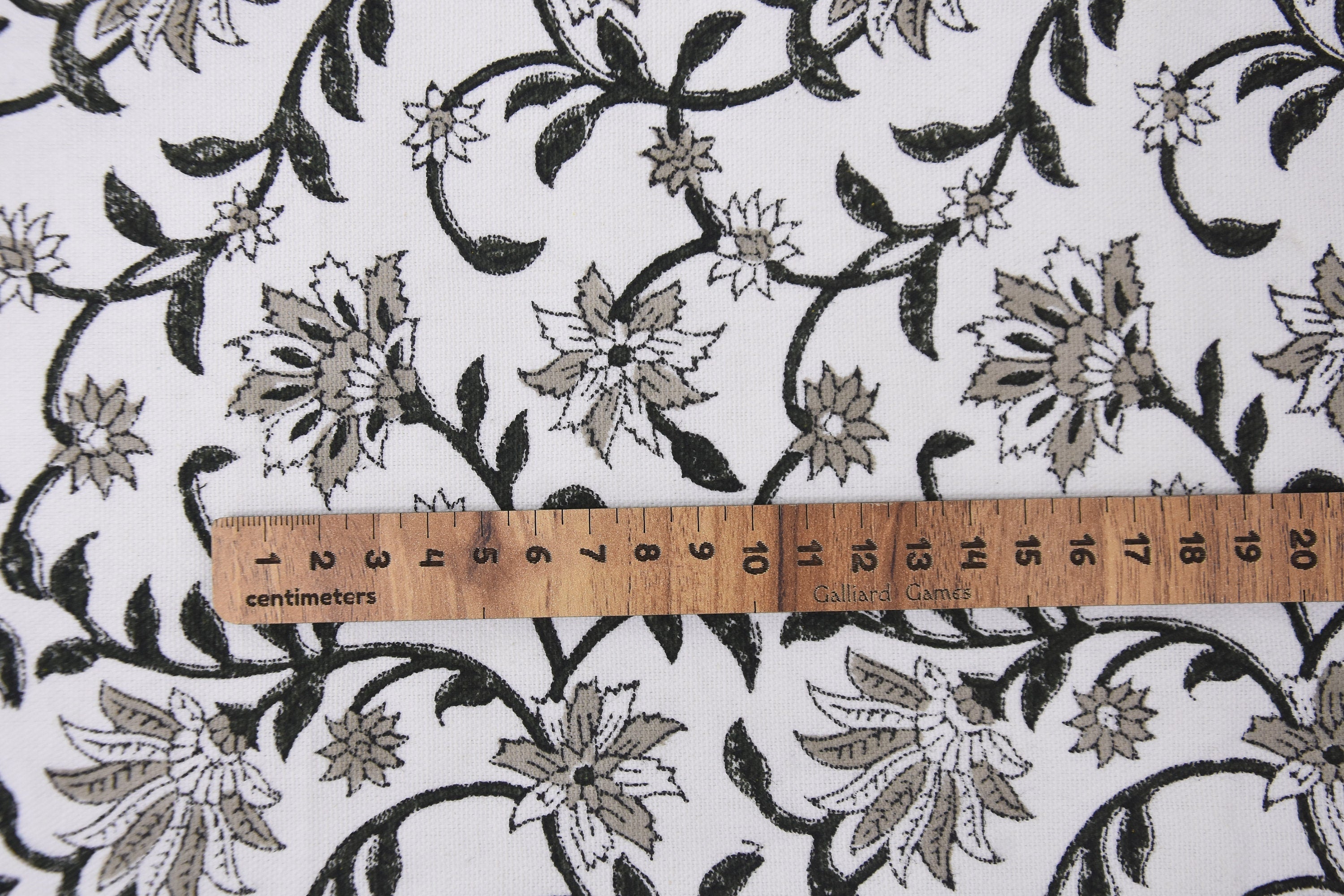 Handmade Thick Cotton 44" Wide Hand-Blocked Fabric Printed Curtain Indian Fabric Fabric by the Yard Pillow Cover - JALDHARA