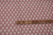 Handmade block print fabric, linen cotton, duck canvas 50" wide fabric, cotton quilt fabric, Indian block print - PINKCITY JAAL