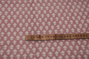 Linen cotton, duck canvas 50" wide fabric, cotton quilt fabric, Indian block print, handmade block print fabric - CROSSWORD