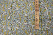 Hand printed fabric, pillow cover fabric, pure linen 58" wide, hand block print, upholstery fabric, linen by yard - PISTA