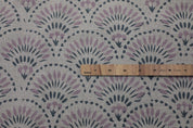 Thick linen pure 58" wide fabric for boho decor, sofa cover, curtains, cushion, handmade floral art - SHUBHARAMBH