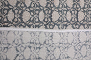 Printed fabric for window curtains, lampshade, pillow covers and napkins, thick linen pure 58" wide, Indian handmade art - ULTA KAMAL
